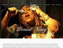 Tablet Screenshot of denisekingsings.com